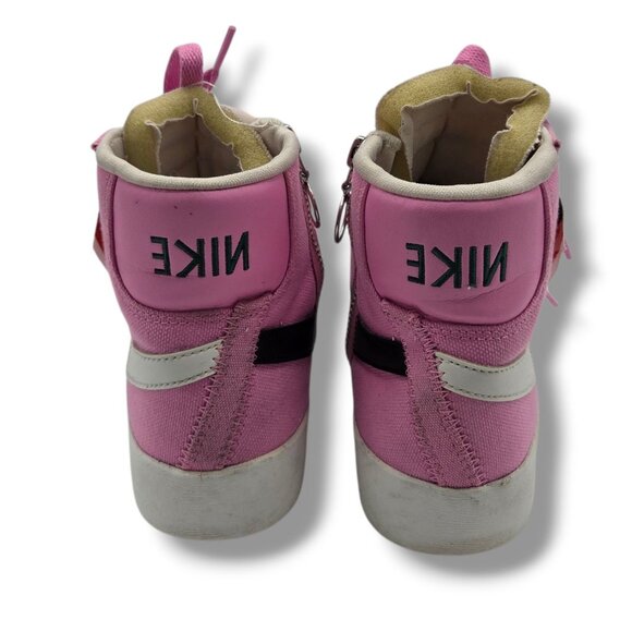 Nike Blazer Rebel Mid Sneakers Womens 7 Pink Skateboard BQ4022-602 - Picture 6 of 9